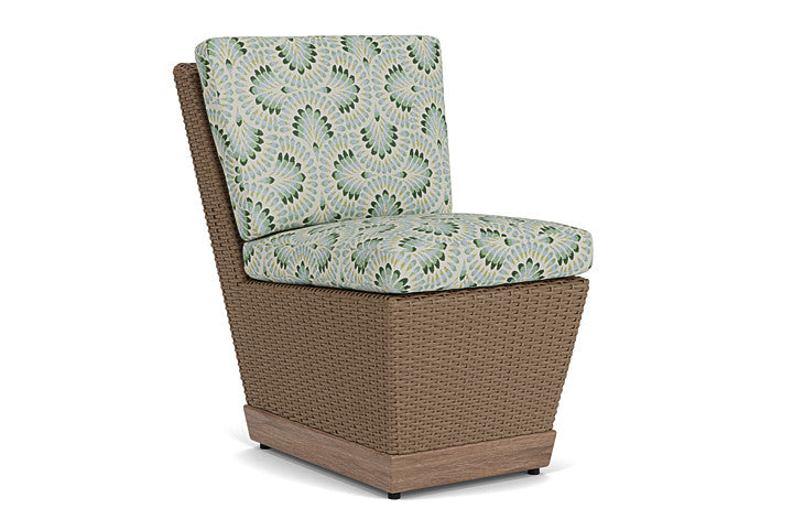 Lloyd Flanders - Charisma Armless Dining Chair In Brindle Finish With Plume Spring Fabric - 4210075142085 view 1