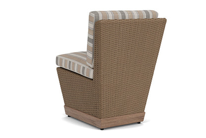 Lloyd Flanders - Charisma Armless Dining Chair In Brindle Finish With Purveyor Pewter Fabric - 421007514146 view 2