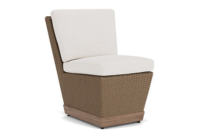 Lloyd Flanders - Charisma Armless Dining Chair In Brindle Finish With Reflections Snow Fabric - 4210075142014 view 1