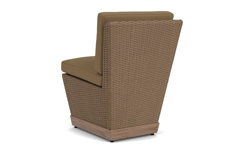 Lloyd Flanders - Charisma Armless Dining Chair In Brindle Finish With Reflections Straw Fabric - 4210075142053 view 2