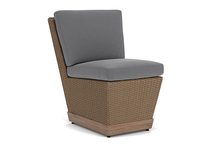 Lloyd Flanders - Charisma Armless Dining Chair In Brindle Finish With Remy Graphite Fabric - 4210075142003 view 1