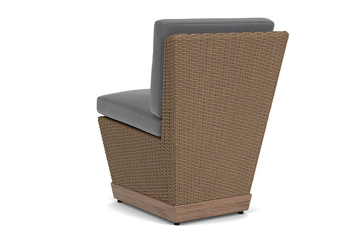 Lloyd Flanders - Charisma Armless Dining Chair In Brindle Finish With Remy Graphite Fabric - 4210075142003 view 2