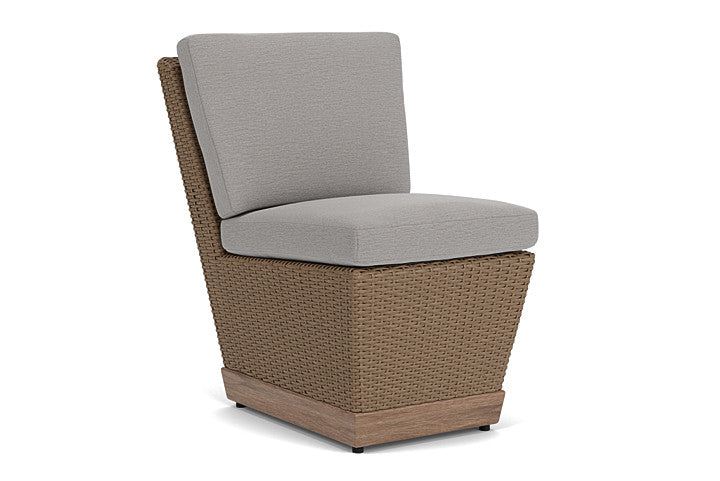 Lloyd Flanders - Charisma Armless Dining Chair In Brindle Finish With Remy Shadow Fabric - 4210075142004 view 1