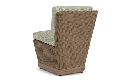 Lloyd Flanders - Charisma Armless Dining Chair In Brindle Finish With Romulo Laurel Fabric - 4210075142049 view 2