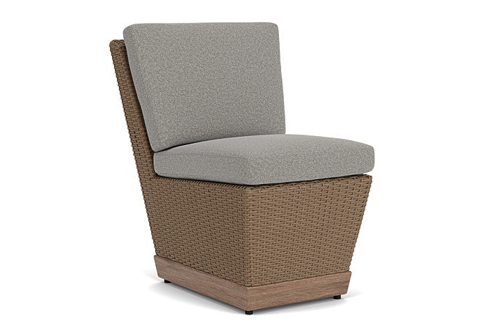 Lloyd Flanders - Charisma Armless Dining Chair In Brindle Finish With Rumba Nickel Fabric - 4210075142011 view 1