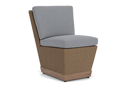 Lloyd Flanders - Charisma Armless Dining Chair In Brindle Finish With Rumba Stonewashed Fabric - 4210075142006 view 1