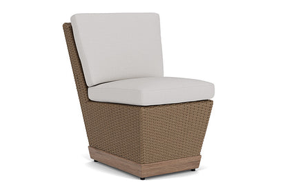 Lloyd Flanders - Charisma Armless Dining Chair In Brindle Finish With Sailcloth Seagull Fabric - 421007514W61 view 1