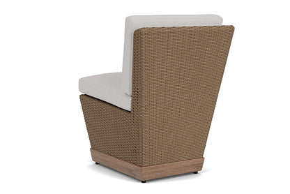 Lloyd Flanders - Charisma Armless Dining Chair In Brindle Finish With Sailcloth Seagull Fabric - 421007514W61 view 2
