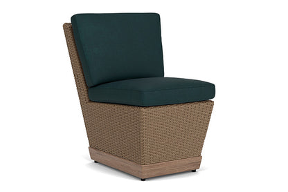 Lloyd Flanders - Charisma Armless Dining Chair In Brindle Finish With Sandberg Lagoon Fabric - 4210075142039 view 1