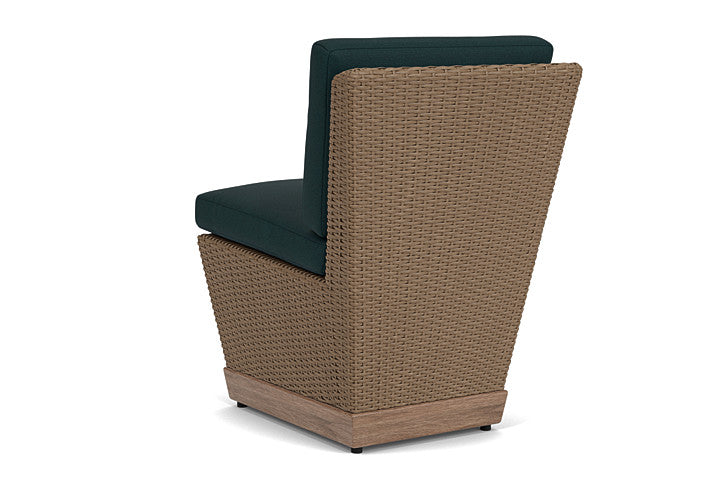 Lloyd Flanders - Charisma Armless Dining Chair In Brindle Finish With Sandberg Lagoon Fabric - 4210075142039 view 2