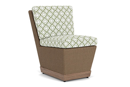 Lloyd Flanders - Charisma Armless Dining Chair In Brindle Finish With Savannah Green Fabric - 4210075142064 view 1