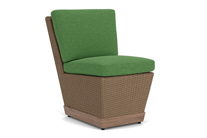 Lloyd Flanders - Charisma Armless Dining Chair In Brindle Finish With Seadog Botanical Fabric - 4210075142066 view 1