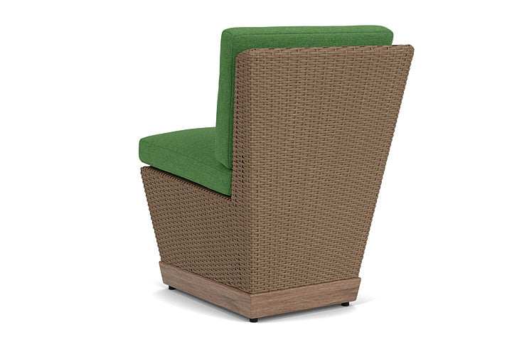 Lloyd Flanders - Charisma Armless Dining Chair In Brindle Finish With Seadog Botanical Fabric - 4210075142066 view 2