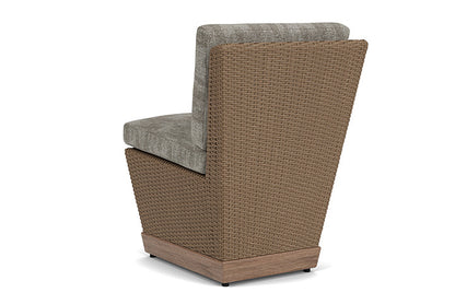 Lloyd Flanders - Charisma Armless Dining Chair In Brindle Finish With Surface Slate Fabric - 4210075142056 view 2