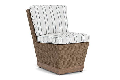 Lloyd Flanders - Charisma Armless Dining Chair In Brindle Finish With Tamer Fog Fabric - 4210075142037 view 1