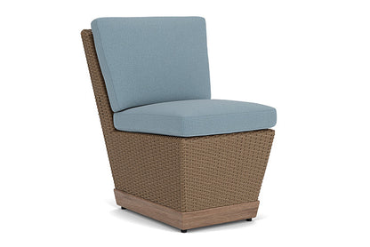 Lloyd Flanders - Charisma Armless Dining Chair In Brindle Finish With Unearth Mist Fabric - 4210075142068 view 1