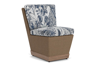 Lloyd Flanders - Charisma Armless Dining Chair In Brindle Finish With Wayfarer Mist Fabric - 4210075142074 view 1