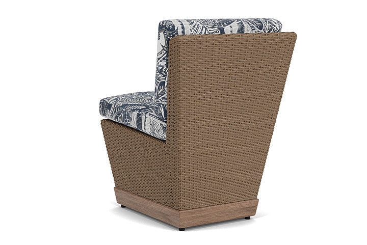 Lloyd Flanders - Charisma Armless Dining Chair In Brindle Finish With Wayfarer Mist Fabric - 4210075142074 view 2