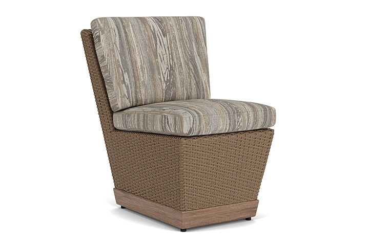 Lloyd Flanders - Charisma Armless Dining Chair In Brindle Finish With Woodgrain Ash Fabric - 421007514723 view 1