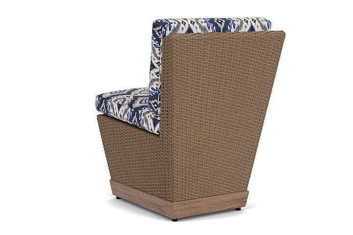 Lloyd Flanders - Charisma Armless Dining Chair In Brindle Finish With Yoko Mediterranean Fabric - 421007514705 view 2