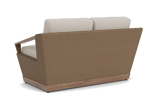 Lloyd Flanders - Charisma Loveseat In Brindle Finish With Azulu Twine Fabric - 4210505142034 view 2