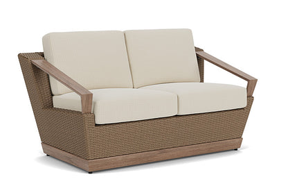 Lloyd Flanders - Charisma Loveseat In Brindle Finish With Beach Natural Fabric - 4210505142005 view 1