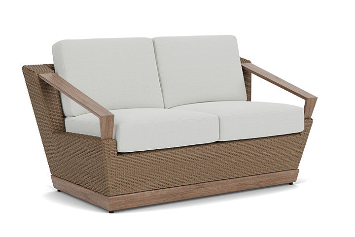 Lloyd Flanders - Charisma Loveseat In Brindle Finish With Bright Side Fog Fabric - 4210505142012 view 1