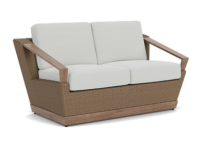 Lloyd Flanders - Charisma Loveseat In Brindle Finish With Bright Side Fog Fabric - 4210505142012 view 1