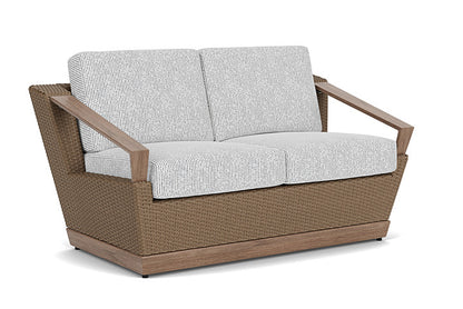 Lloyd Flanders - Charisma Loveseat In Brindle Finish With Burson Domino Fabric - 4210505142035 view 1