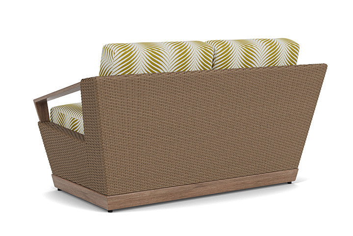 Lloyd Flanders - Charisma Loveseat In Brindle Finish With Clock Out Dew Fabric - 4210505142083 view 2