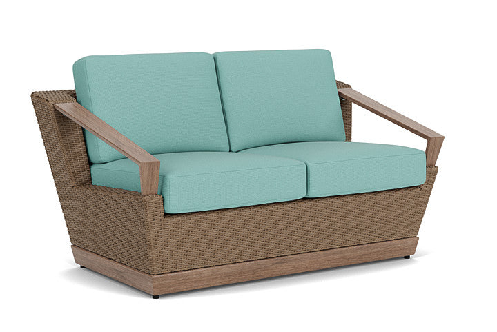 Lloyd Flanders - Charisma Loveseat In Brindle Finish With Fife Aruba Fabric - 421050514748 view 1