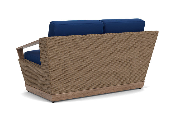 Lloyd Flanders - Charisma Loveseat In Brindle Finish With Flagship Lapis Fabric - 4210505141813 view 2