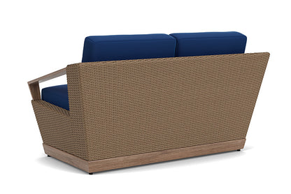 Lloyd Flanders - Charisma Loveseat In Brindle Finish With Flagship Lapis Fabric - 4210505141813 view 2