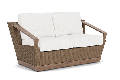 Lloyd Flanders - Charisma Loveseat In Brindle Finish With Friendly Natural Fabric - 4210505142042 view 1
