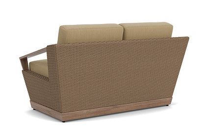 Lloyd Flanders - Charisma Loveseat In Brindle Finish With Loveboat Saffron Fabric - 4210505142009 view 2