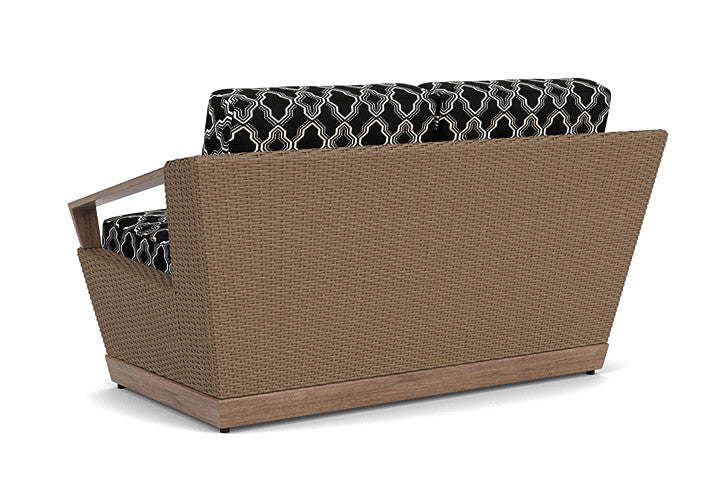 Lloyd Flanders - Charisma Loveseat In Brindle Finish With Luna Onyx Fabric - 4210505142071 view 2