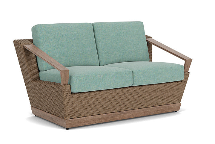 Lloyd Flanders - Charisma Loveseat In Brindle Finish With Pavian Pool Fabric - 4210505142045 view 1