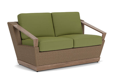 Lloyd Flanders - Charisma Loveseat In Brindle Finish With Reflections Grass Fabric - 4210505142051 view 1