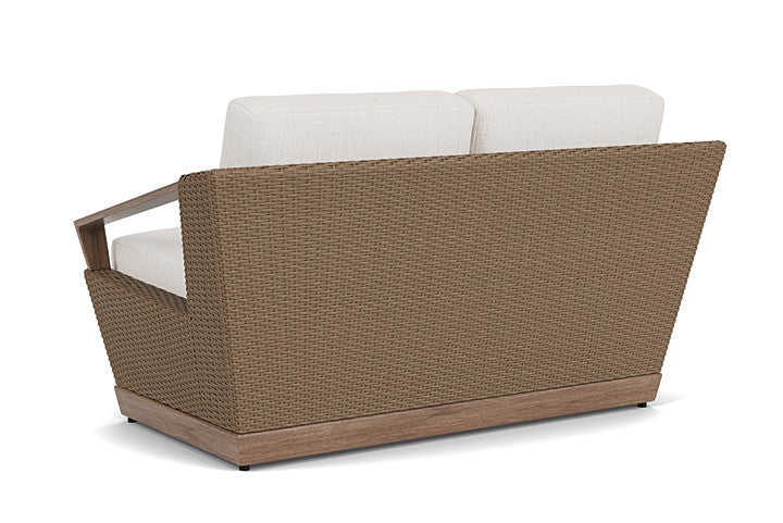 Lloyd Flanders - Charisma Loveseat In Brindle Finish With Reflections Snow Fabric - 4210505142014 view 2