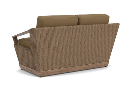 Lloyd Flanders - Charisma Loveseat In Brindle Finish With Reflections Straw Fabric - 4210505142053 view 2