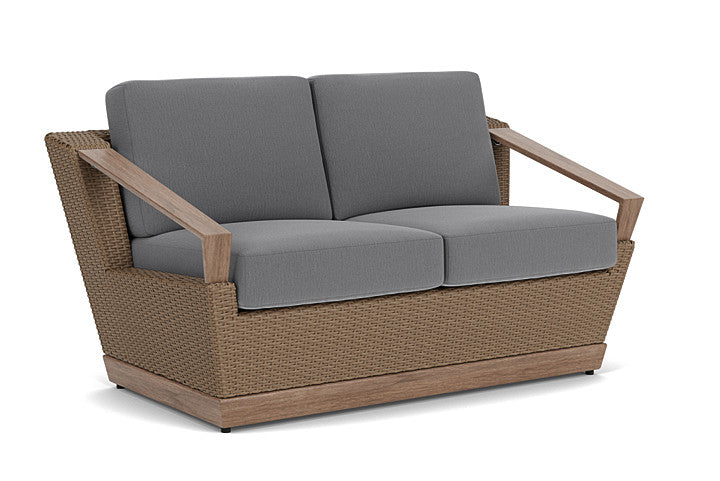 Lloyd Flanders - Charisma Loveseat In Brindle Finish With Remy Graphite Fabric - 4210505142003 view 1