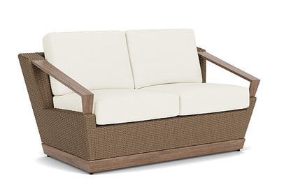 Lloyd Flanders - Charisma Loveseat In Brindle Finish With Sailcloth Salt Fabric - 421050514890 view 1