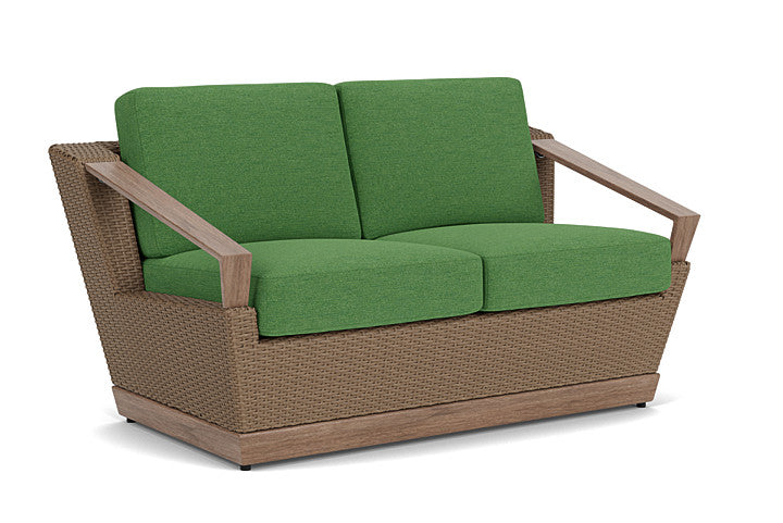 Lloyd Flanders - Charisma Loveseat In Brindle Finish With Seadog Botanical Fabric - 4210505142066 view 1