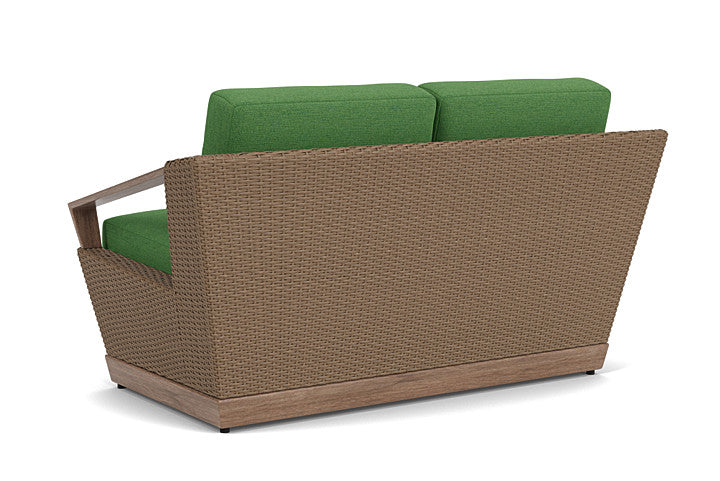 Lloyd Flanders - Charisma Loveseat In Brindle Finish With Seadog Botanical Fabric - 4210505142066 view 2