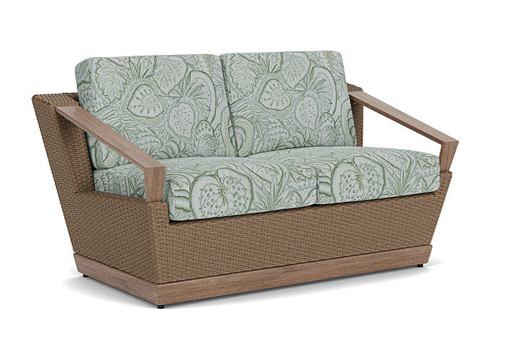 Lloyd Flanders - Charisma Loveseat In Brindle Finish With Sensibility Spring Fabric - 4210505142081 view 1