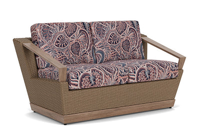 Lloyd Flanders - Charisma Loveseat In Brindle Finish With Sensiblity Splendor Fabric - 4210505142082 view 1