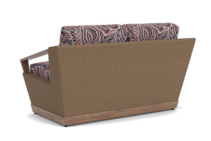 Lloyd Flanders - Charisma Loveseat In Brindle Finish With Sensiblity Splendor Fabric - 4210505142082 view 2