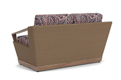 Lloyd Flanders - Charisma Loveseat In Brindle Finish With Sensiblity Splendor Fabric - 4210505142082 view 2