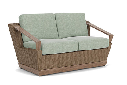 Lloyd Flanders - Charisma Loveseat In Brindle Finish With Serene Spa Fabric - 4210505142031 view 1