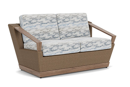 Lloyd Flanders - Charisma Loveseat In Brindle Finish With Stratosphere Cloud Fabric - 4210505141966 view 1